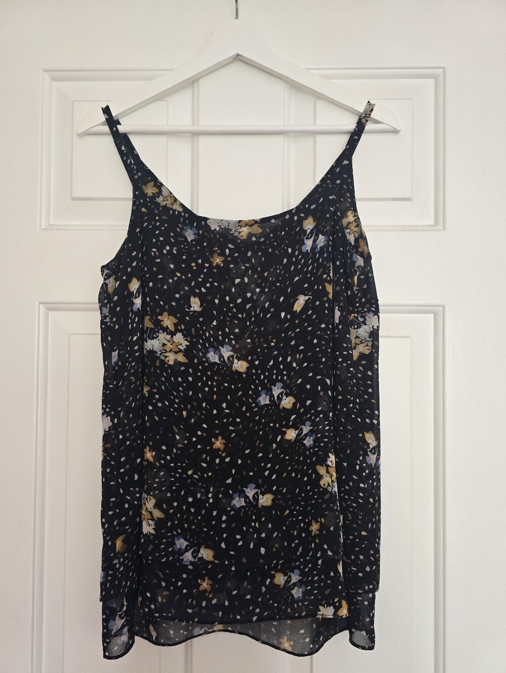 Y2K CAbi Floral Cami  Size S